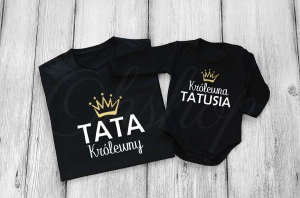 Królewna_tatusia_tata_królewny_komplet_czarny.webp