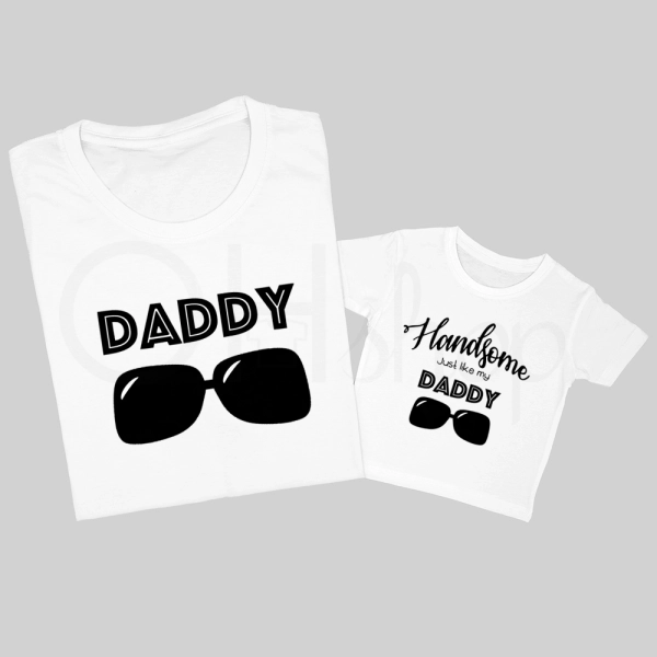 Komplet-koszulek-tata-dziecko-handsome-like-daddy.webp