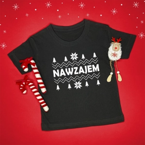 Czarna-koszulka-dziecięca-nawzajem.webp