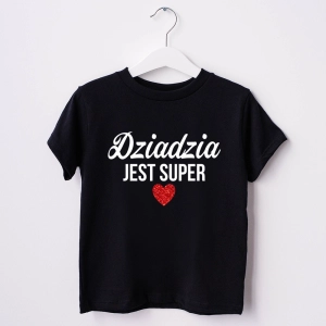 Czarna-koszulka-dziecięca-dziadzia-jest-super.webp