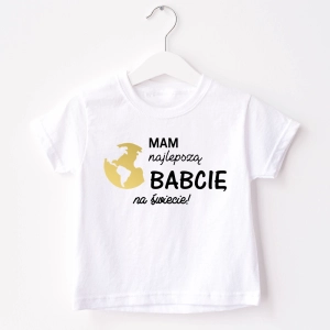 Biała-koszulka-dziecięca-mam-najlepszą-babcię.webp
