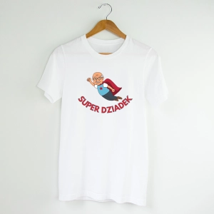 Biała-koszulka-dla-super-dziadka-superbohater.webp