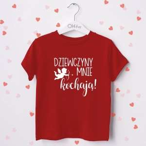 Czerwona-koszulka-dziecięca-dziewczyny-mnie-kochają.webp