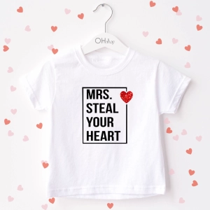 Mr. Mrs. steal your heart body lub koszulka dla dziecka