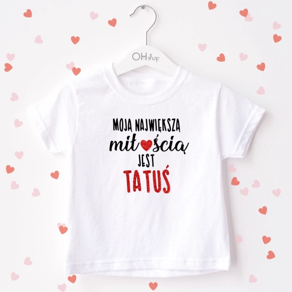 Biała-koszulka-dziecięca-tatuś-największa-miłość.webp