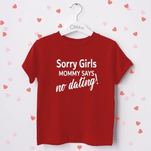 Czerwona-koszulka-dziecięca-mommy-says-no-dating.webp