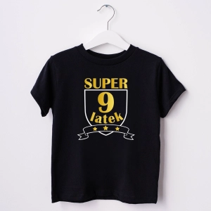 Czarna-koszulka-dziecięca-super-latek.webp