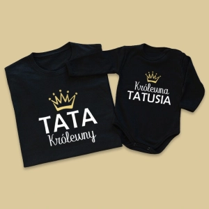 Koszulka-body-czarne-królewna-tatusia-tata-królewny.webp
