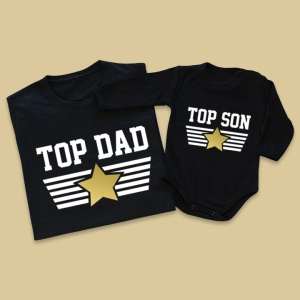 Koszulka-body-czarne-top-dad-top-son.webp
