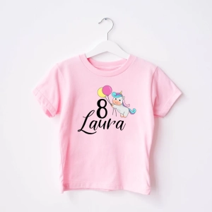 Rozowa-koszulka-dziecięca-jednorożeć-balony.webp