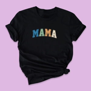 Mama wygięte koszulka z nadrukiem dla mamy 