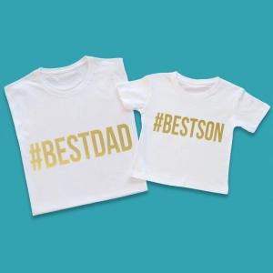 Koszulki-białe-dla-taty-i-syna-bestdad-bestson-złoty.webp