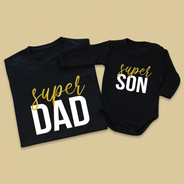 Koszulka-body-czarne-tata-syn-super-dad-son.webp