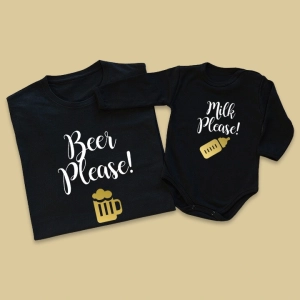 Koszulka-body-czarne-tata-dziecko-milk-beer-please.webp