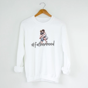 bluza biała bez kaptura SYN.webp