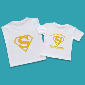 Męska i dziecięca biała-superbohater-superman.png