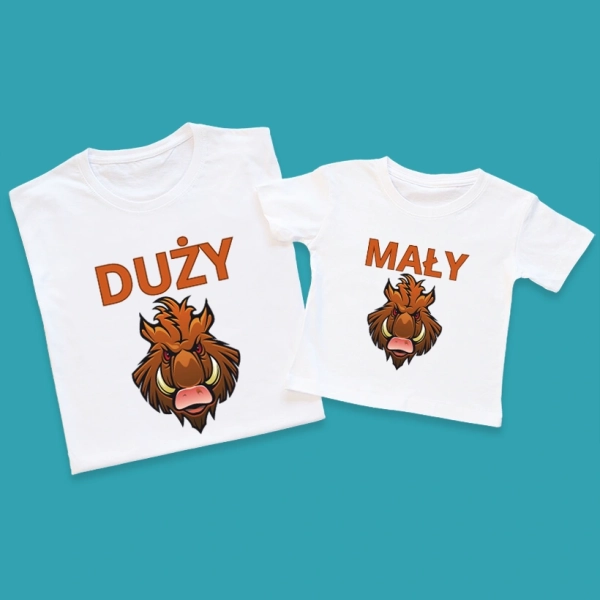 Koszulki-białe-tata-syn-duży-mały-zwierz.webp