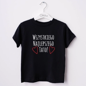 Czarna-koszulka-dziecięca-wszystkiego-najlepszego-tato.webp