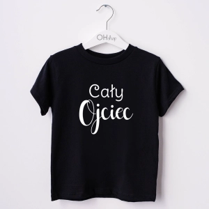 Czarna-koszulka-dziecięca-cały-ojciec.webp
