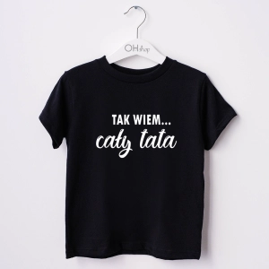 Czarna-koszulka-dziecięca-tak-wiem-cały-tata.webp