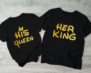 Czarne-koszulki-dla-pary-his-gueen-her-king-złoty-nadruk.webp