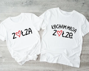 Białe-koszulki-dla-pary-zołza-z-sercem.webp