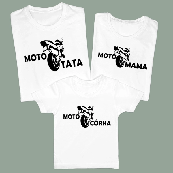Białe-koszulki-komplet-moto-rodzina.webp