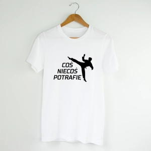 Biała-koszulka-męska-coś-niecoś-potrafię.webp