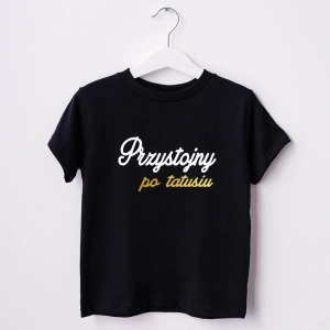 Czarna-koszulka-dla-chłopca-przystojny-po-tatusiu.webp