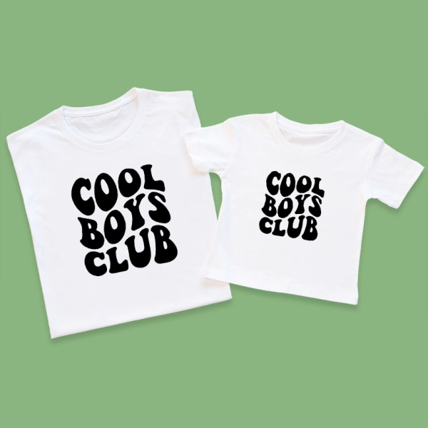 Męska i dziecięca biała-cool-boys-club.webp