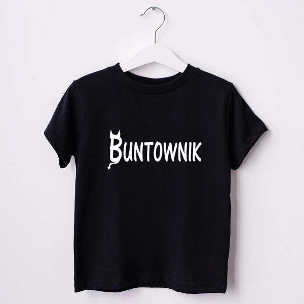 Czarna-koszulka-dziecięca-buntownik.webp