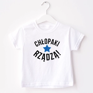 Biała-koszulka-dziecięca-chłopaki-rządzą.webp