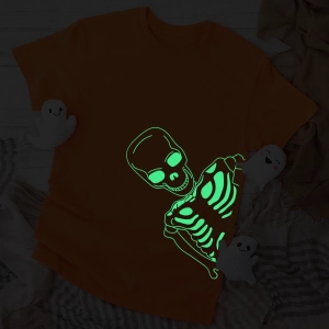 Szkielet koszulka lub body dla dziecka na Halloween