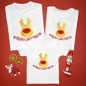 Białe-koszulki-zestaw-rodzinny-renifer-merry-christmas.webp