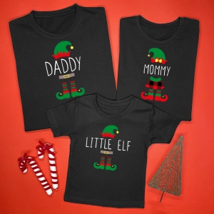 Czarne-koszulki-komplet-boże-narodzenie-elfy.webp