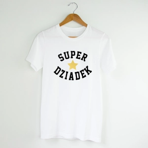 Biała-koszulka-super-dziadek-z-gwiazdą.webp