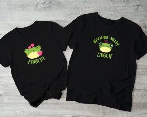 Żabcia Kocham moją żabcię komplet koszulek dla zakochanych
