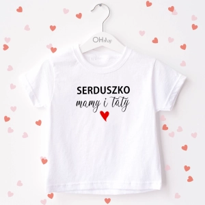 Biała-koszulka-dziecięca-serduszko-mamy-taty.webp