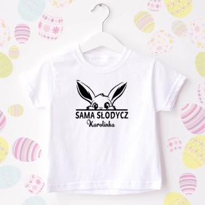 Sama słodycz z imieniem body lub koszulka dziecięca