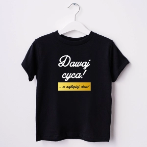 Dawaj-cyca-najlepiej-dwa-czarna-koszulka-dziecięca.webp