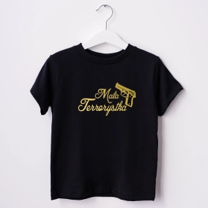 Mała terrorystka Mały terrorysta  body lub koszulka dziecięca