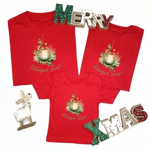 Czerwone-koszulki-komplet-boże-narodzenie-bombka.webp
