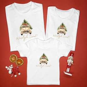 Białe-koszulki-komplet-boże-narodzenie-wesołych-świąt-pick-up.webp