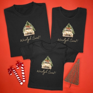 Czarne-koszulki-komplet-boże-narodzenie-wesołych-świąt-pick-up.webp