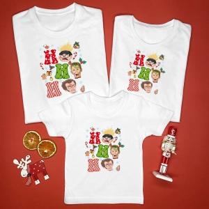 Białe-koszulki-komplet-boże-narodzenie-hohoho-kevin.webp