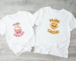 Fajna babeczka Fajne ciacho zestaw koszulek dla pary