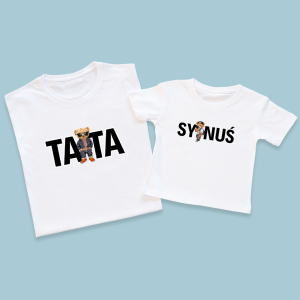 Męska i dziecięca biała-tata-synuś.png