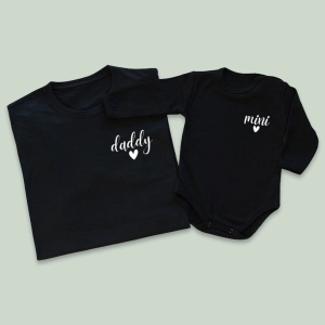 Daddy Mini zestaw koszulek dla taty i dziecka