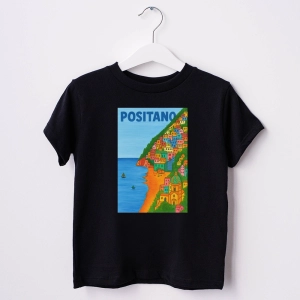 Czarna-koszulka-dziecieca-na-wakacje-wlochy-positano.webp