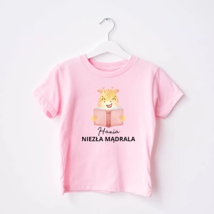Rozowa-koszulka-dziecięcniezła-madrala.webp